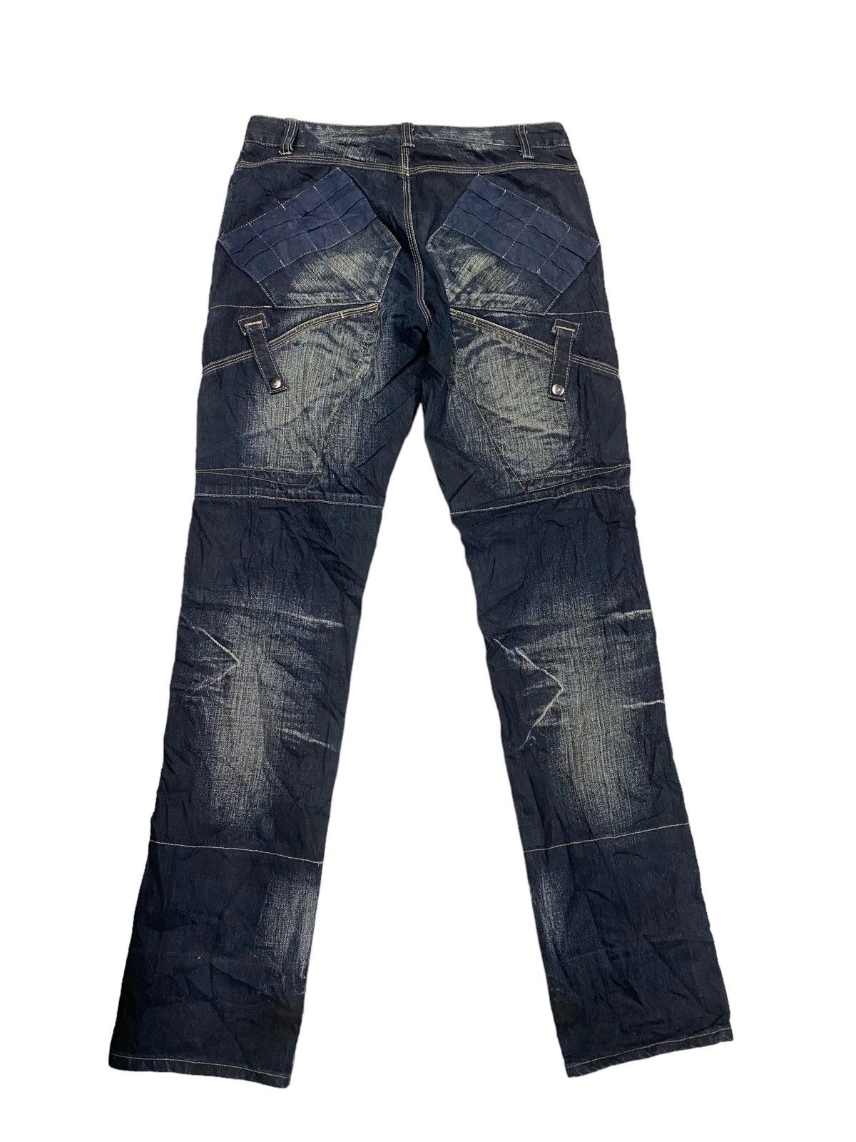 If Six Was Nine × Japanese Brand × PPFM Rare PPFM Punk Denim Multipocket Size US 32 / EU 48 - 2 Thumbnail