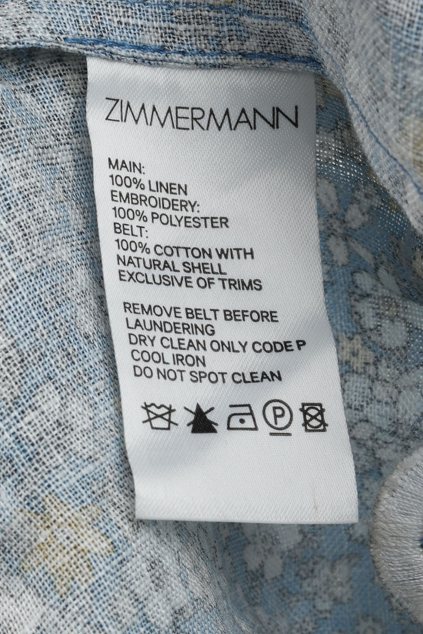 Zimmermann Zimmermann Carnaby Ditsy Broderie Anglaise Linen Maxi Dress Size S / US 4 / IT 40 - 10 Thumbnail