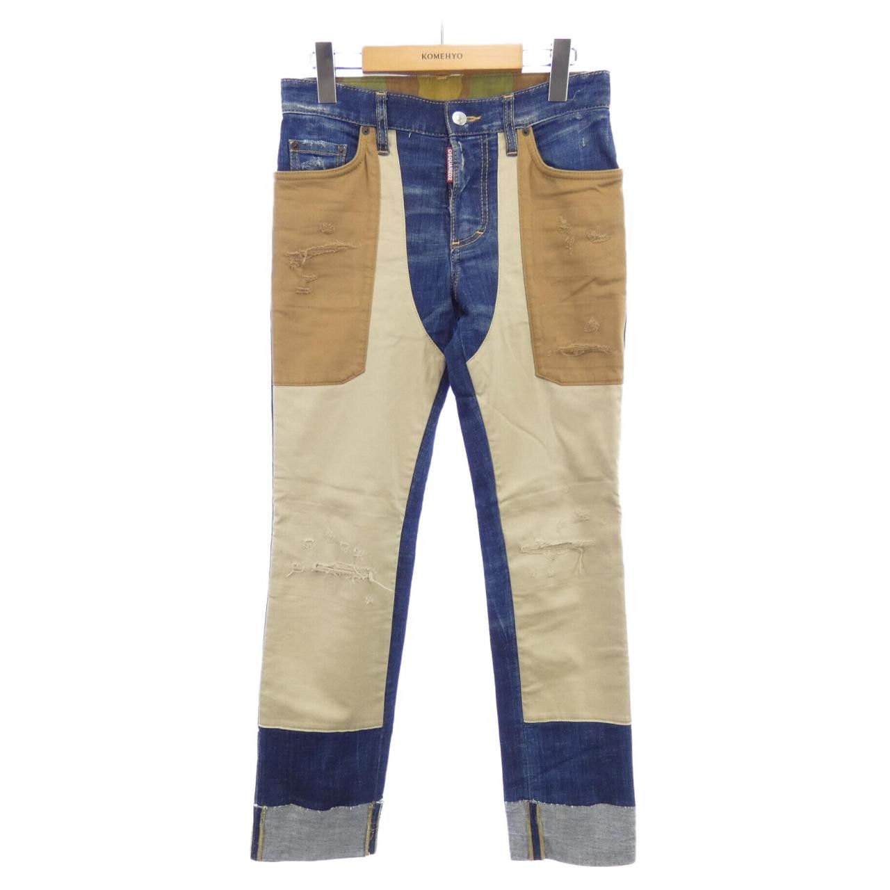 Dsquared2 Dsquared2 Dsquared2 Jeans Textile Jeans S75LB0545 DUTY FREE for USA Size ONE SIZE - 1 Thumbnail