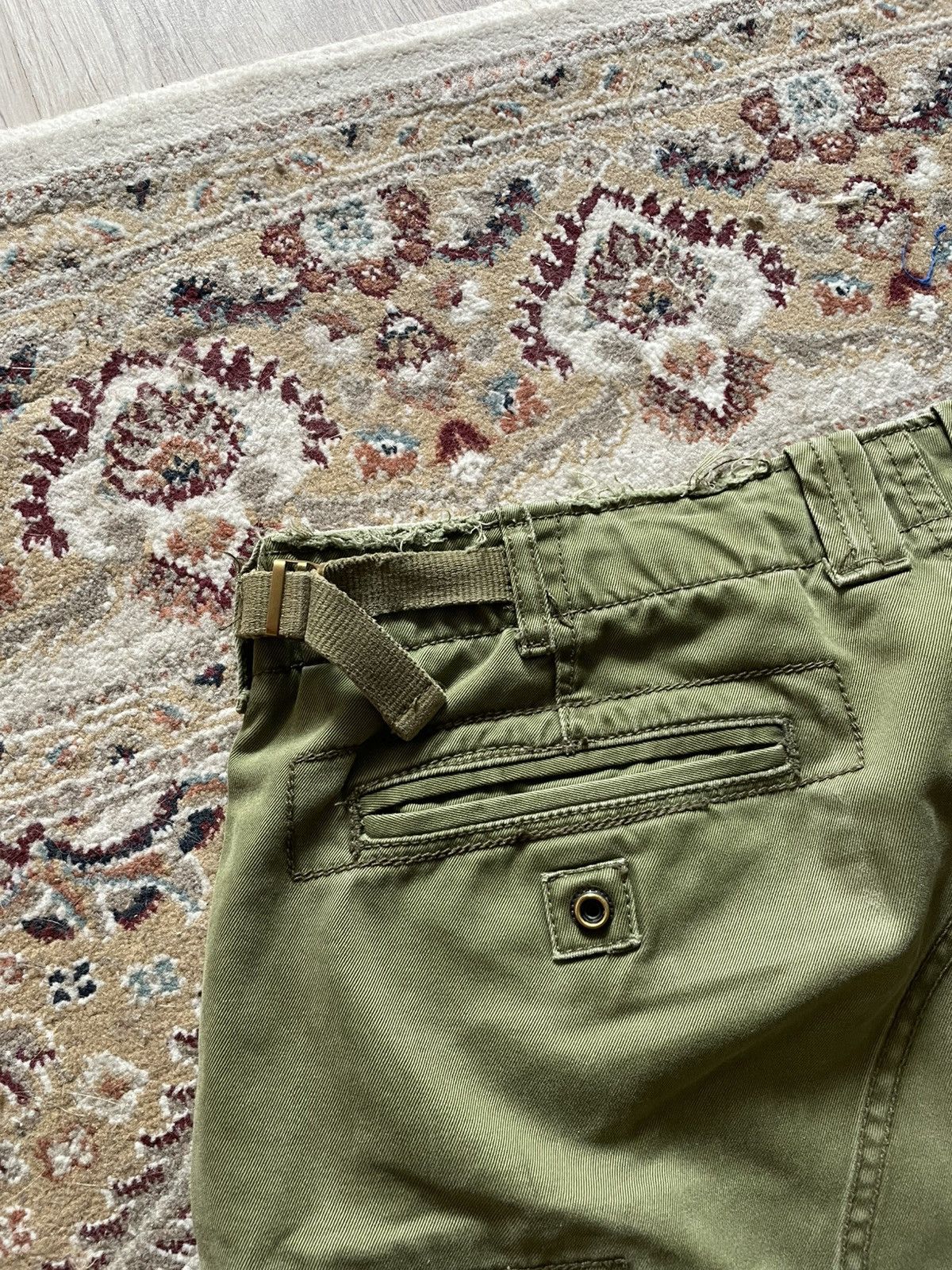 Polo Ralph Lauren Type-1 Polo Ralph Lauren Military Cargo Shorts USA Distresed Size US 32 / EU 48 - 11 Thumbnail