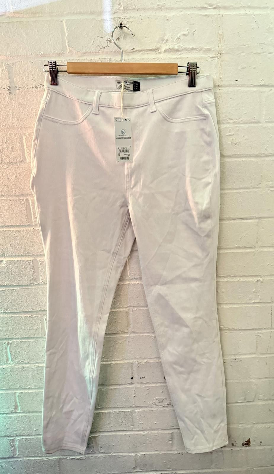 NEXT Next White Leggings UK 12L EU 40 US 8L Size 34" / US 12 / IT 48 - 1 Thumbnail