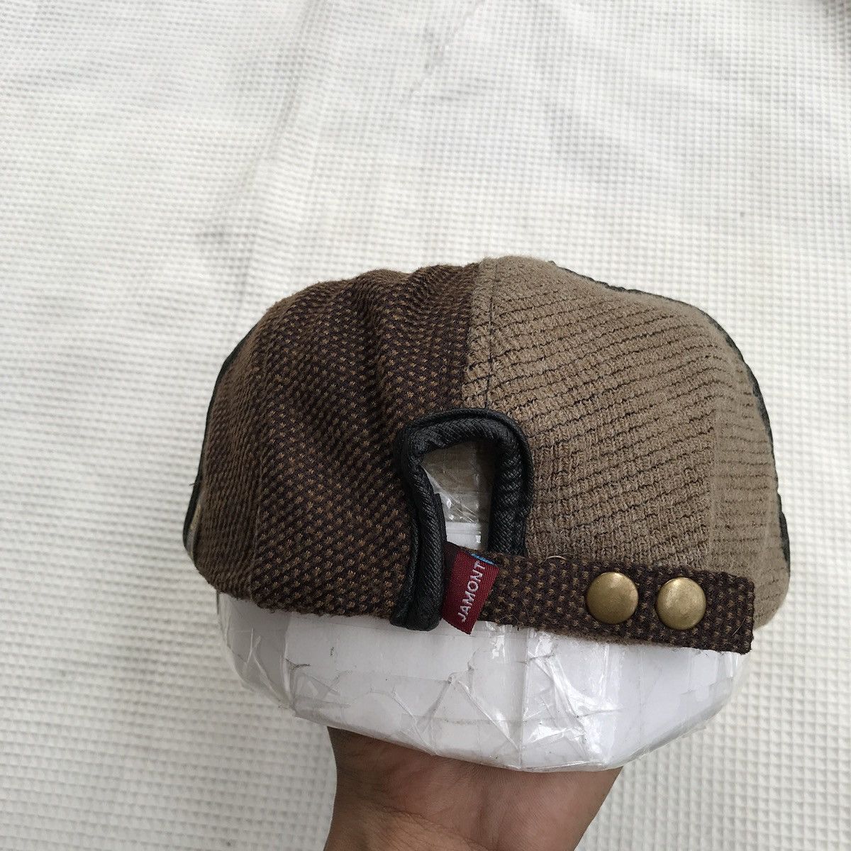 14th Addiction × Le Grande Bleu (L.G.B.) × Unsound Rags Unique patchwork flatcap by jamont Size ONE SIZE - 5 Thumbnail