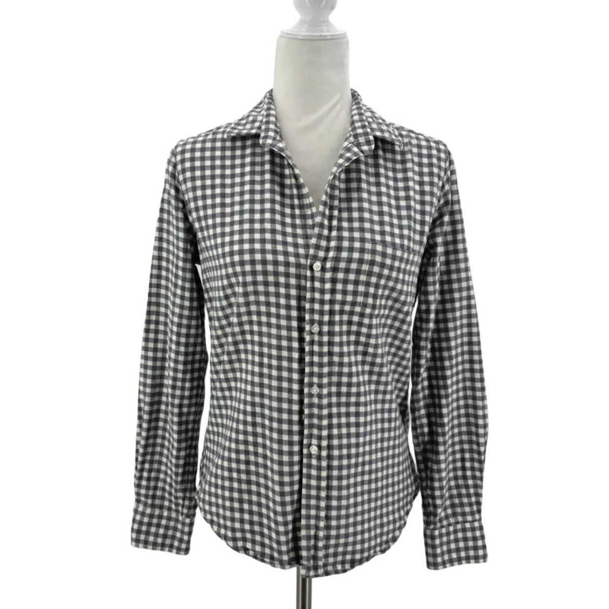 Frank & Eileen Frank & Eileen Womens Small Top Tailored Button Up Shirt Ita Size S / US 4 / IT 40 - 1 Thumbnail