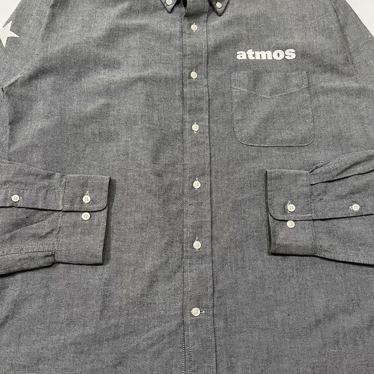 atmos Atmos Lab Star Printed Sleeve Button Up Shirt Size US L / EU 52-54 / 3 - 4 Thumbnail