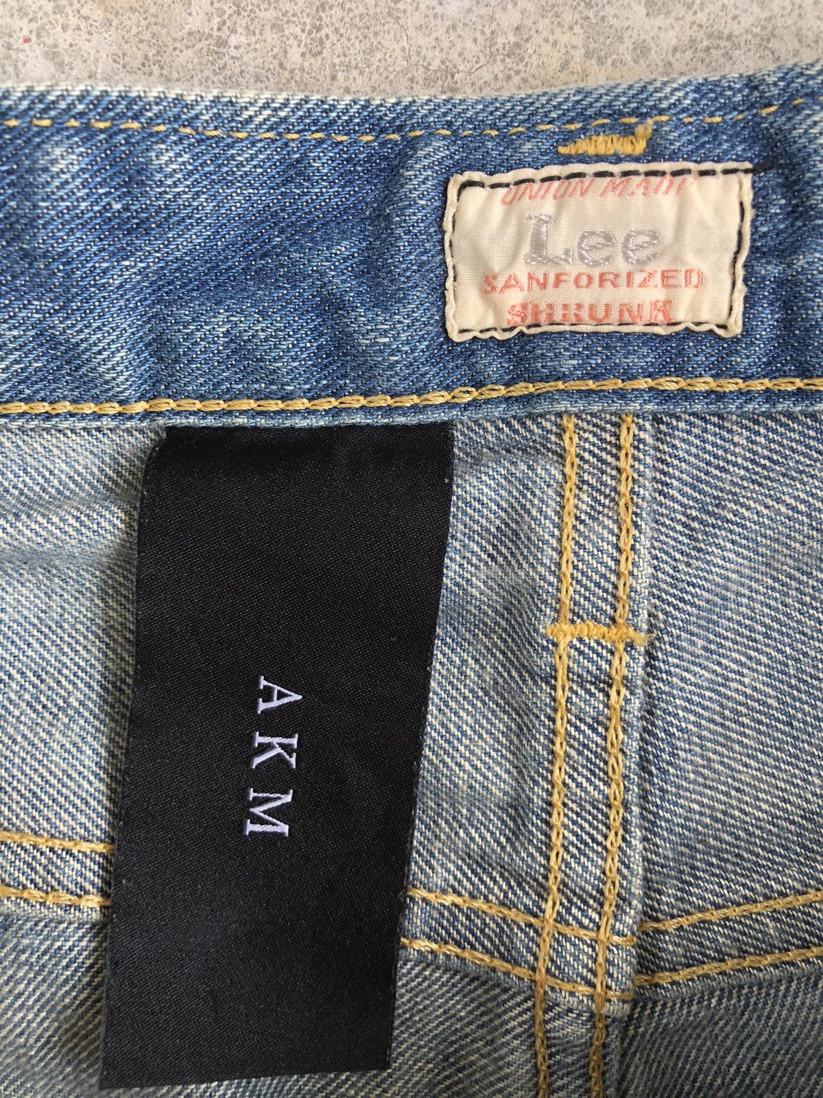 Lee Japanese Lee Flared Jeans Distressed Jeans Size US 32 / EU 48 - 14 Thumbnail