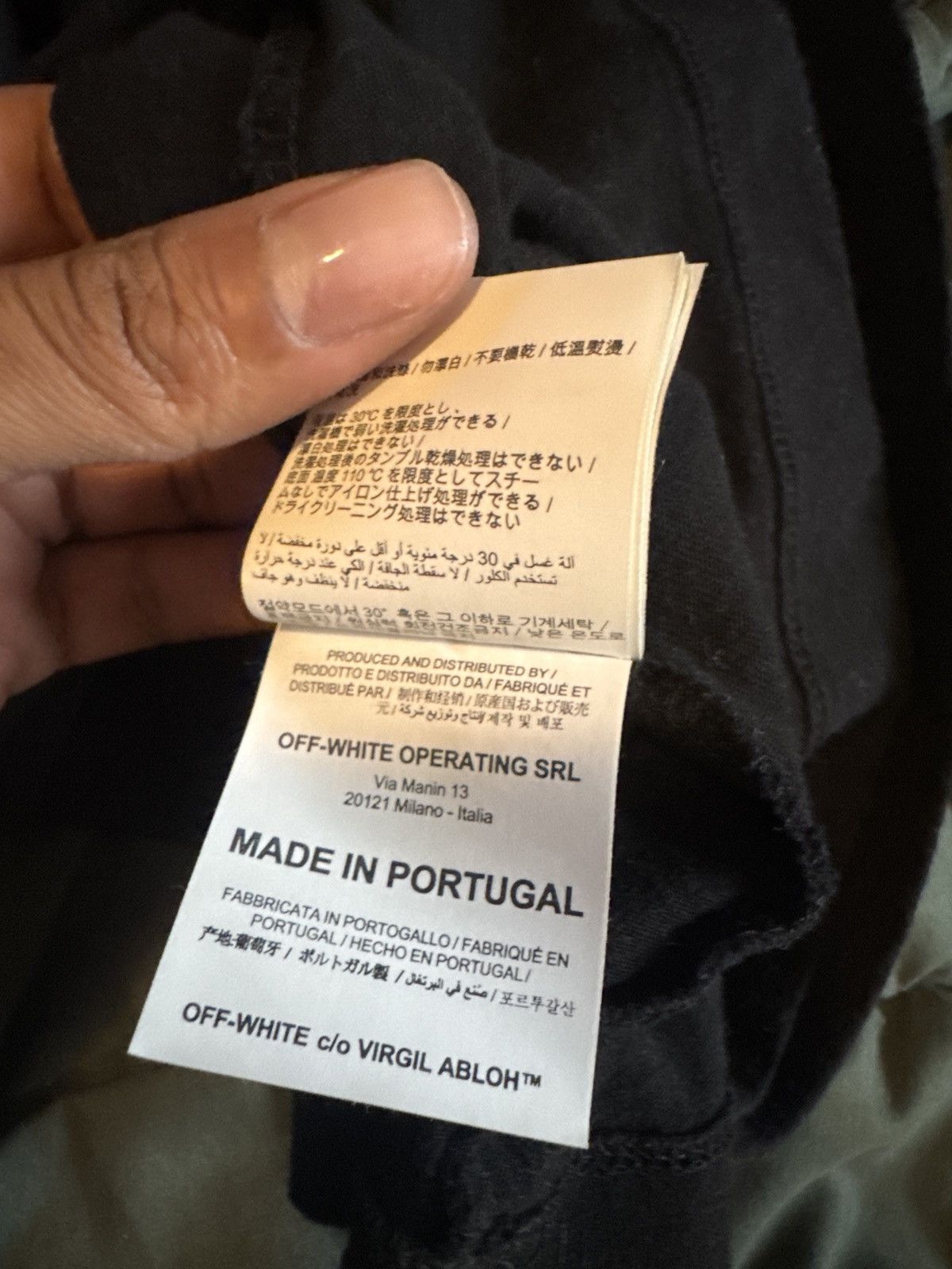 Off-White Off-White- Rationalism T-shirt Size US L / EU 52-54 / 3 - 5 Thumbnail
