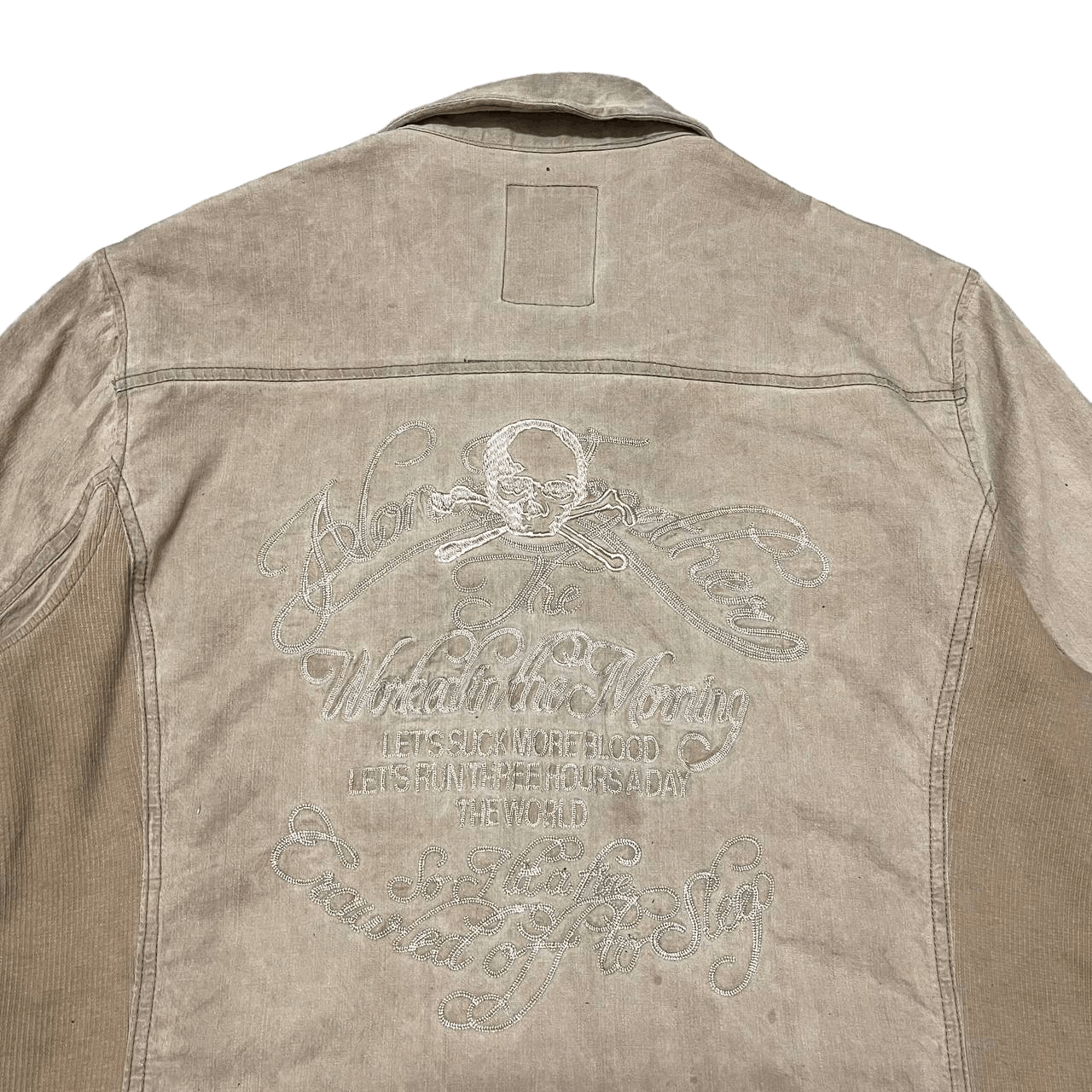 In The Attic Vintage In The Attic Skulls Embroidery Short Sleeve Jacket Size US L / EU 52-54 / 3 - 15 Thumbnail