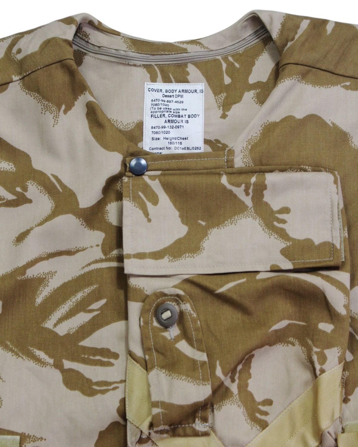 Vintage 1999 BRITISH BODY AMOUR DESERT VEST Size US L / EU 52-54 / 3 - 4 Thumbnail