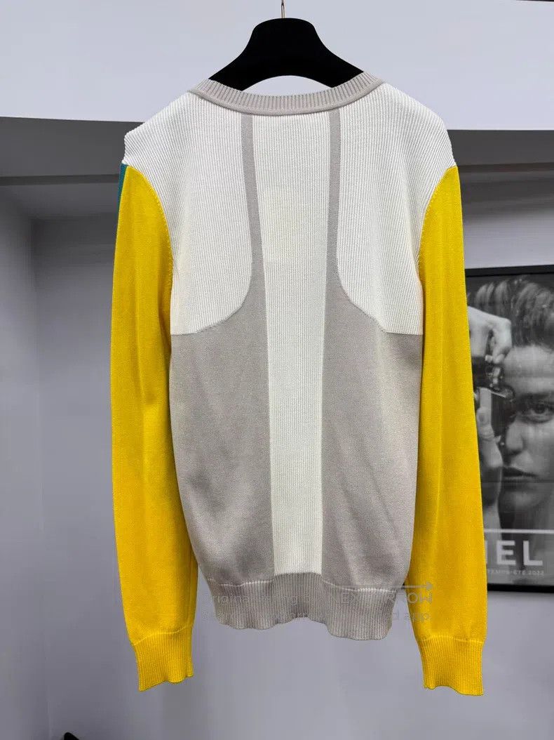Hermes Hermes Silk and knit blend sweater Size XS / US 0-2 / IT 36-38 - 3 Thumbnail