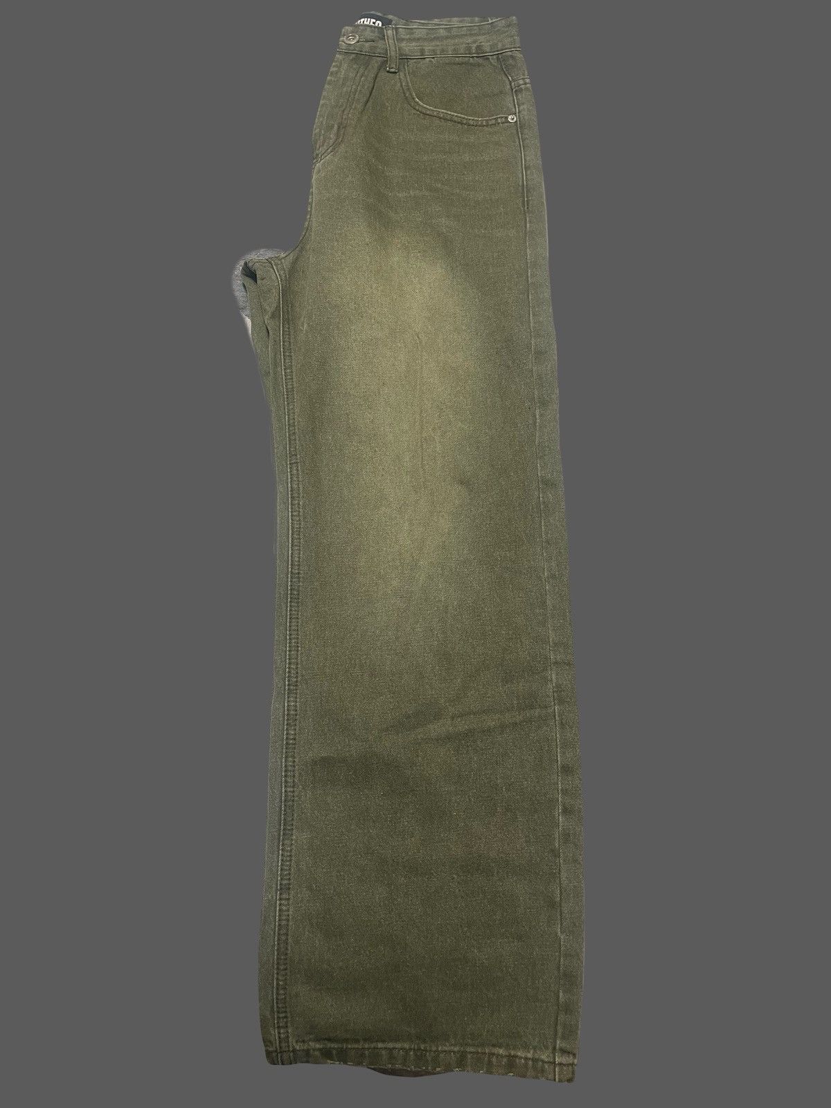 Other Army Green Washed Denim Size US 30 / EU 46 - 2 Thumbnail