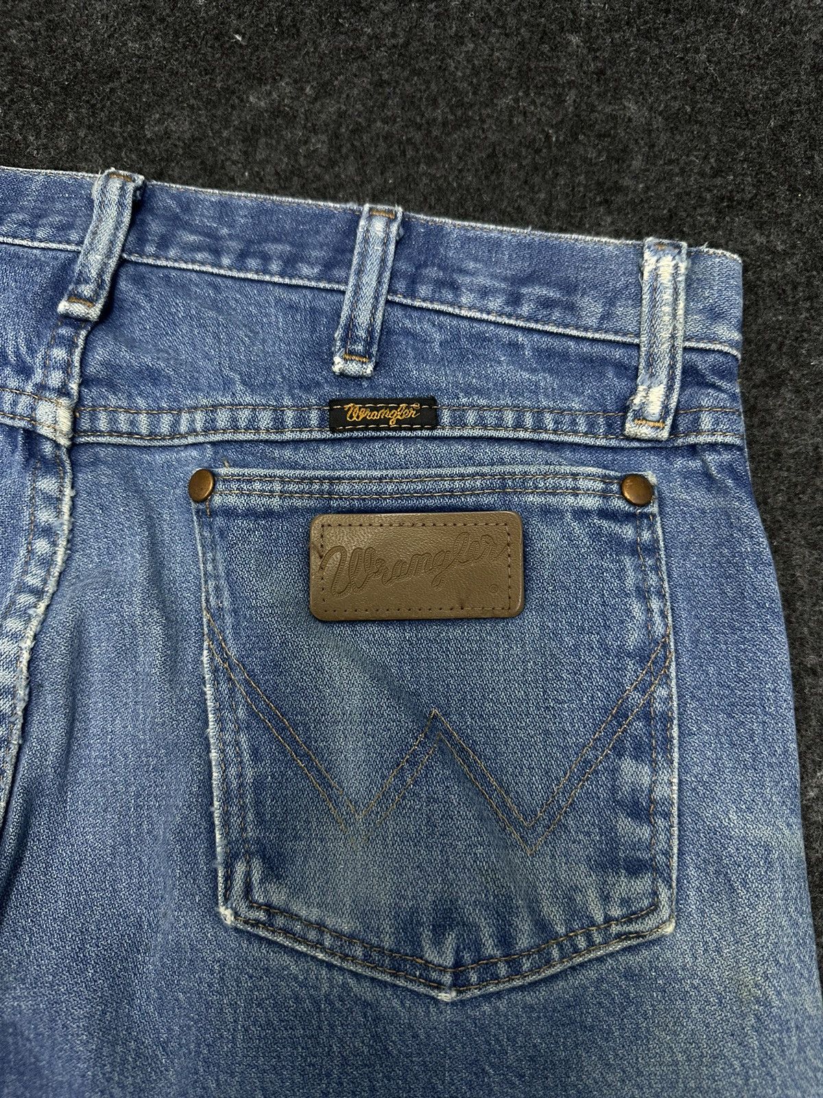BUFFALO BOBS × Vintage × Wrangler Vintage 70s Wrangler Distressed Denim Size 32 F42 Size US 32 / EU 48 - 6 Thumbnail