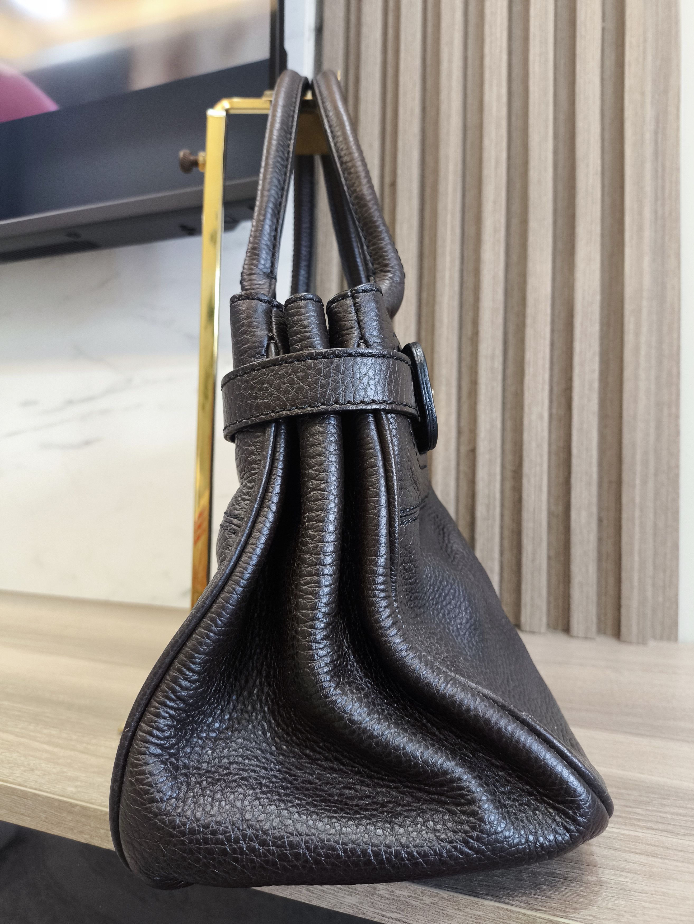 Tod's Tod's Fully Leather Brown Handbag Size ONE SIZE - 3 Thumbnail