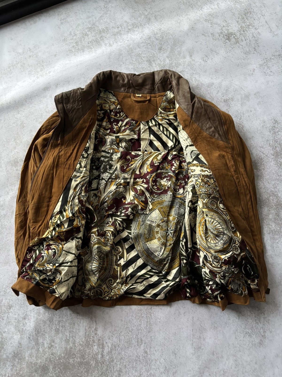 Other Vintage 80s Heitorn Leather Jacket Brown Size US M / EU 48-50 / 2 - 2 Thumbnail