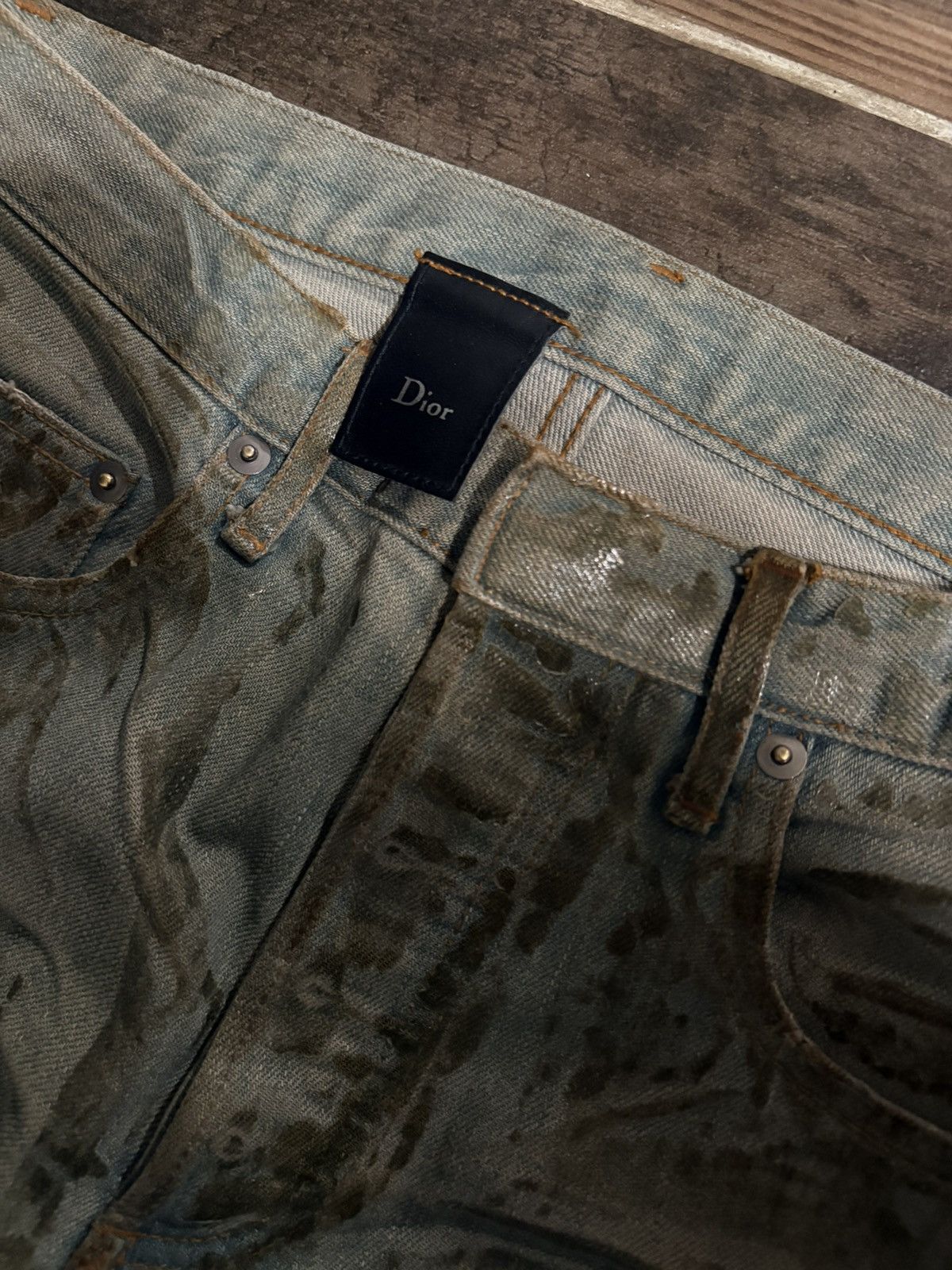 Dior hedi slimane bleu claire denim Size US 28 / EU 44 - 3 Thumbnail