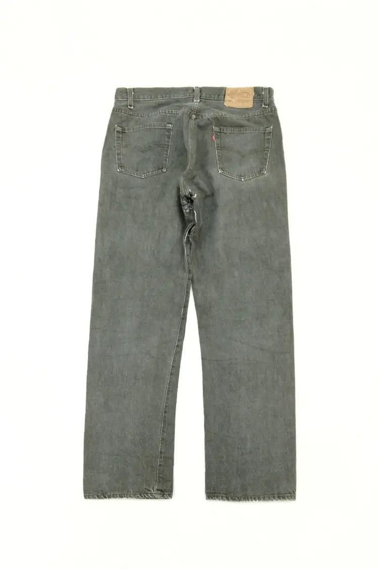 Levi's 80s Vintage Levi's 501 Made In USA Distressed Jeans 32x30 Size US 32 / EU 48 - 2 Thumbnail