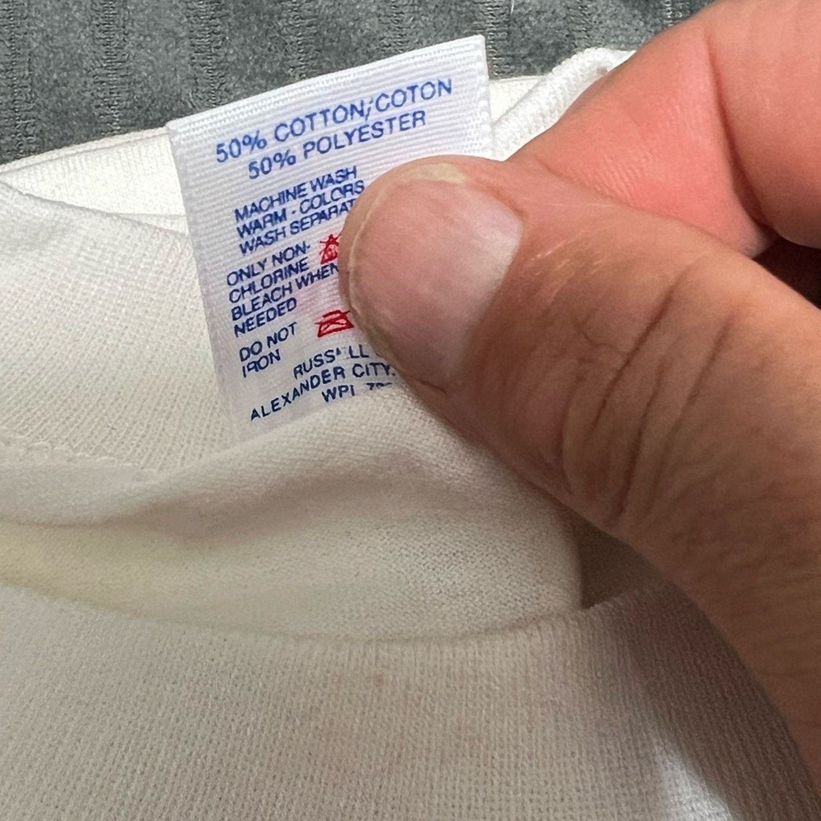 Jerzees Lot of 4 Vtg Vintage 90’s Blank Jerzees 50/50 3XL + 1 LRG Size US XXL / EU 58 / 5 - 5 Thumbnail