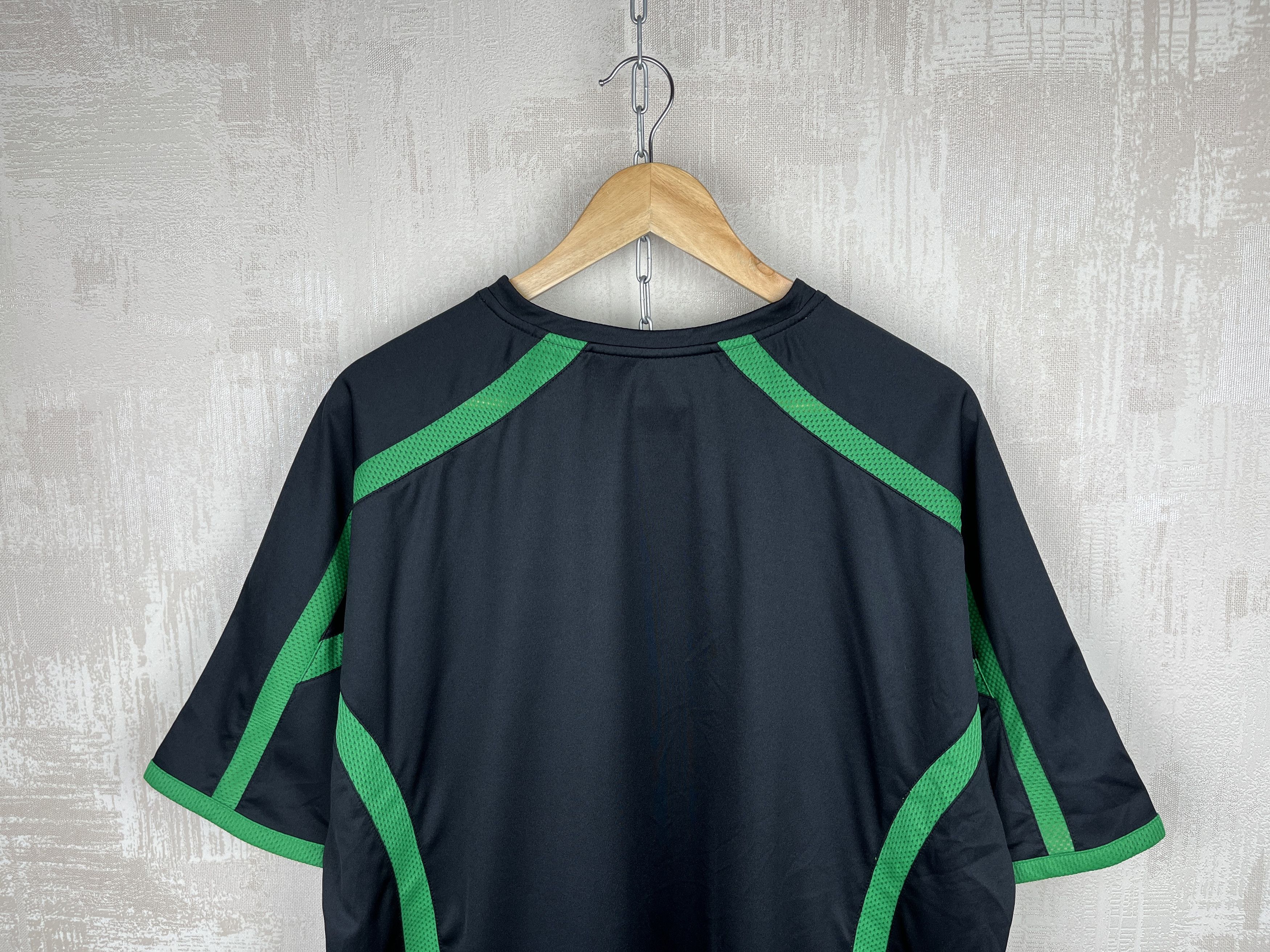 Le Coq Sportif Hibernian 2005 - 2006 Away Football Shirt Soccer Jersey Size US XXL / EU 58 / 5 - 17 Thumbnail