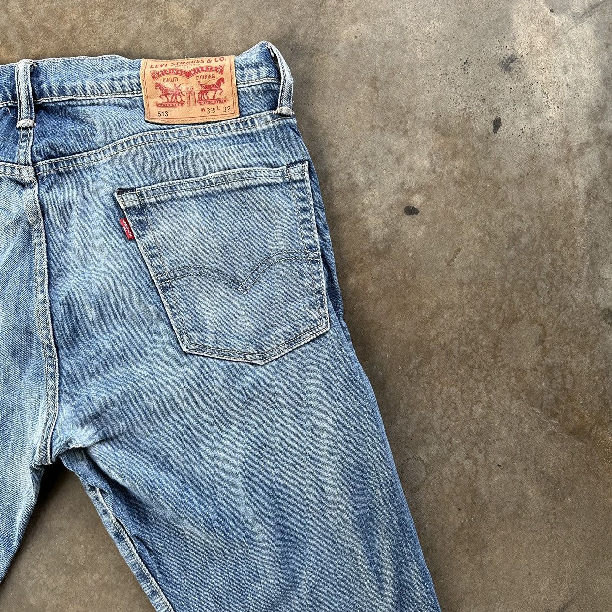 Levi's Vintage Levi’s 513 Faded Jean Distressed Sick Denim Pant W34 Size US 34 / EU 50 - 13 Thumbnail