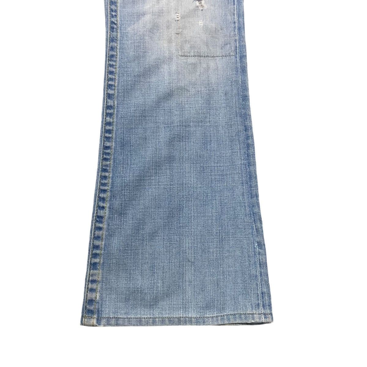 True Religion Vintage True Religion Distressed Denim Flare Jeans Size US 35 - 10 Thumbnail