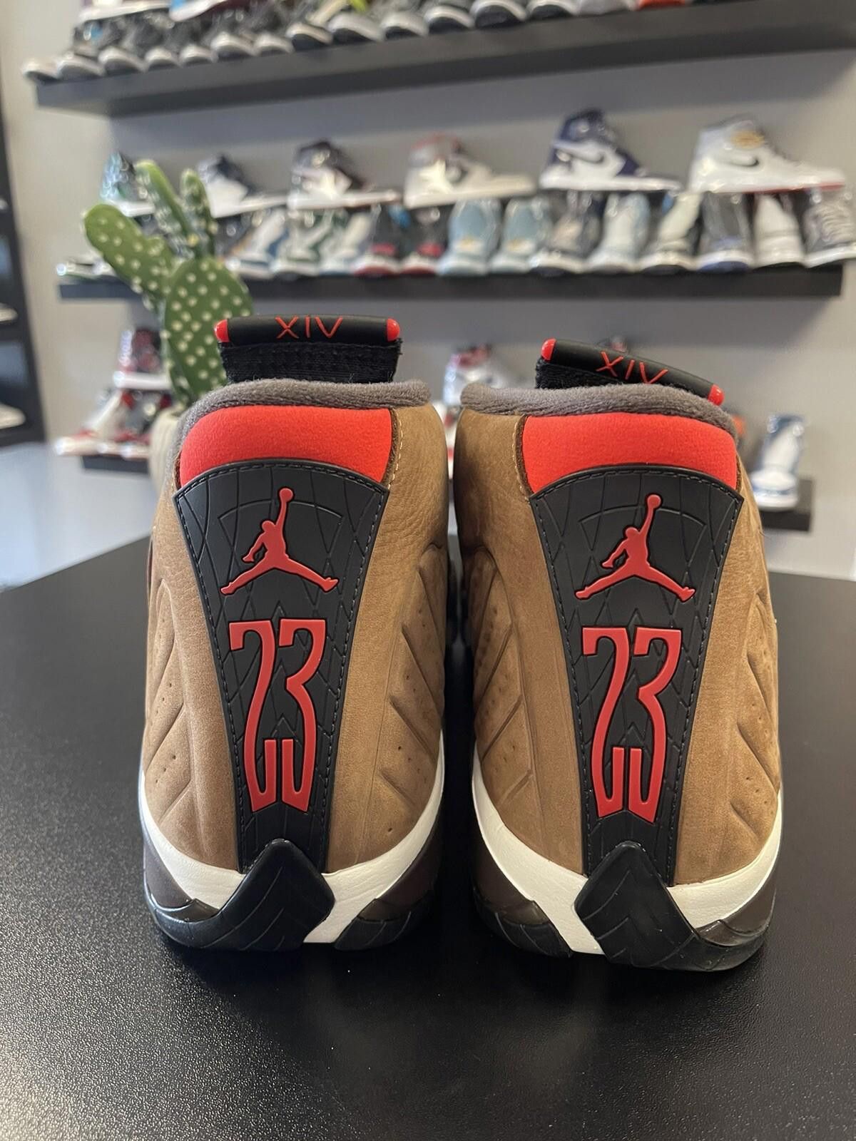Jordan Brand Nike Air Jordan 14 Retro Winterized Archaeo Brown Size 11.5 Size US 11.5 / EU 44-45 - 4 Thumbnail