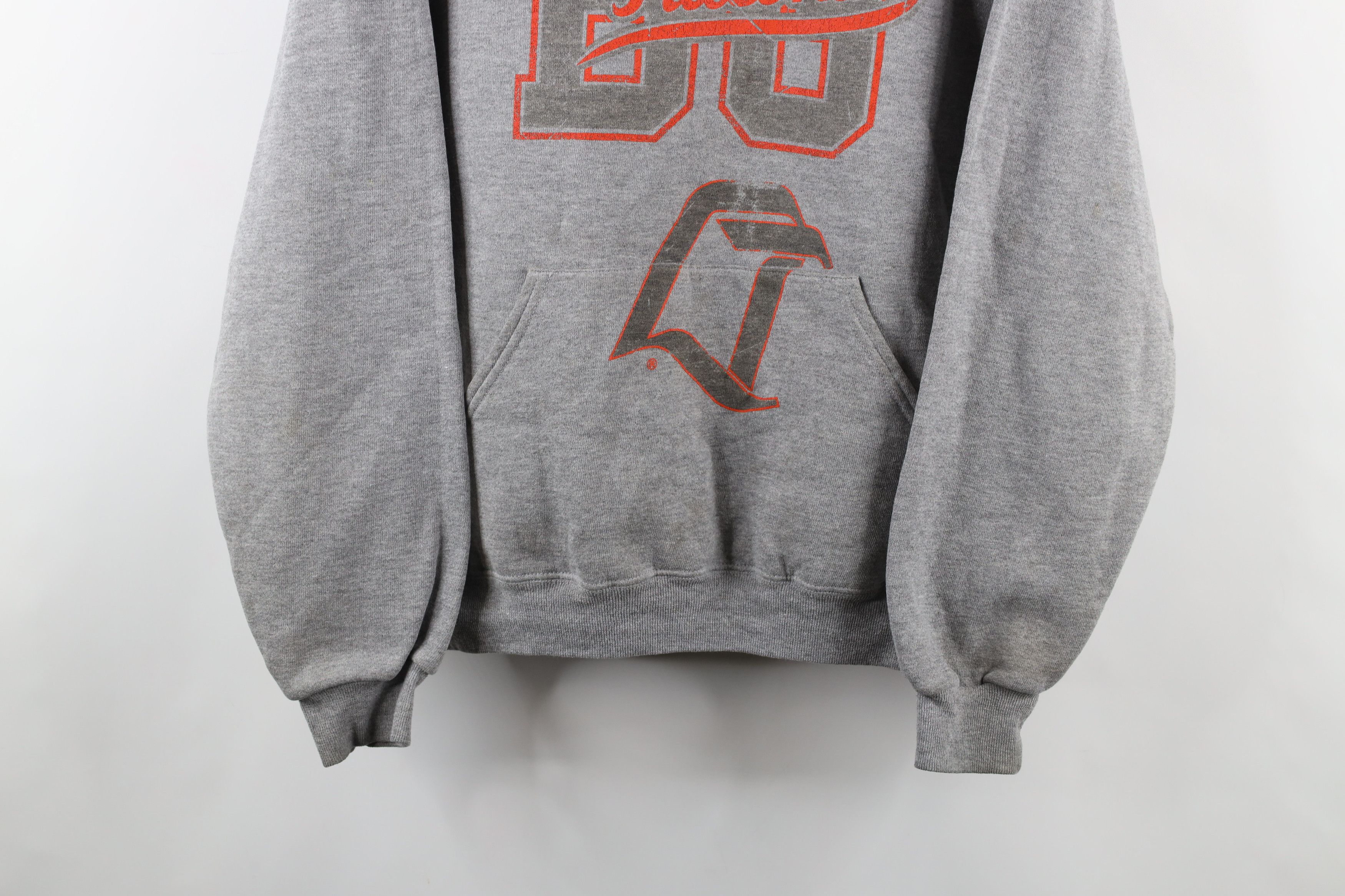 Russell Athletic × Vintage Vintage Russell Athletic Green State University Hoodie Gray Size US S / EU 44-46 / 1 - 3 Thumbnail