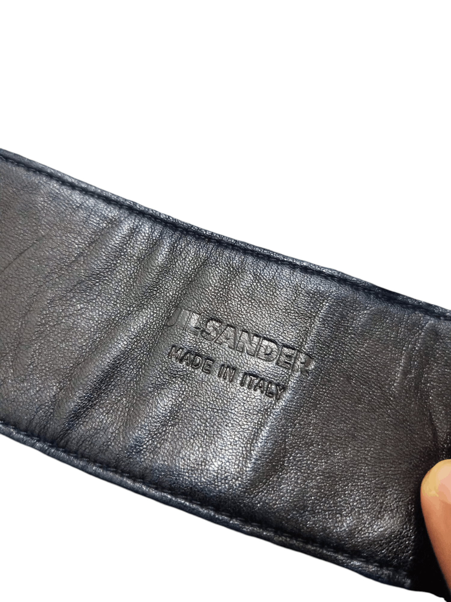 Jil Sander Jil Sander Lambskin Leather Belt Size ONE SIZE - 9 Thumbnail