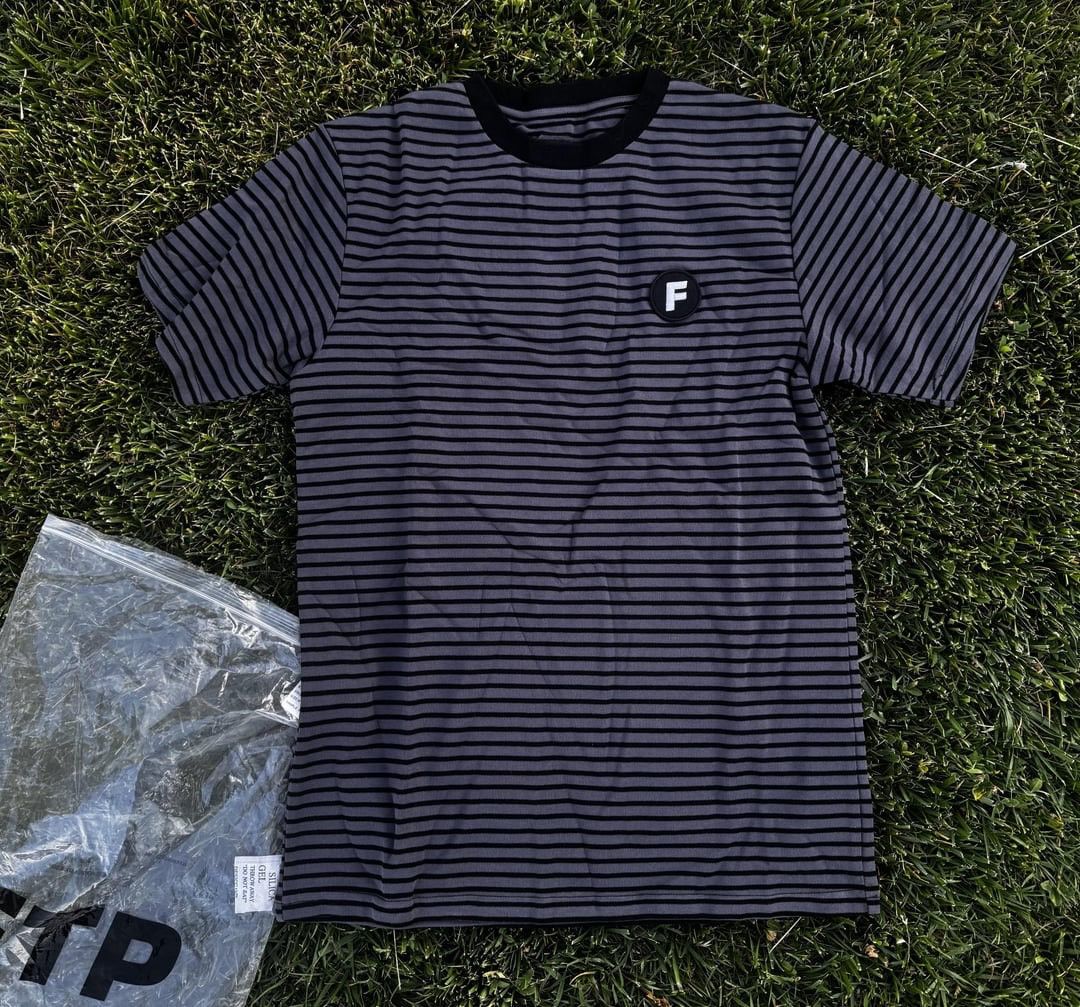 Fuck The Population SS19 FTP stripped shirt grey M Size US M / EU 48-50 / 2 - 1 Thumbnail
