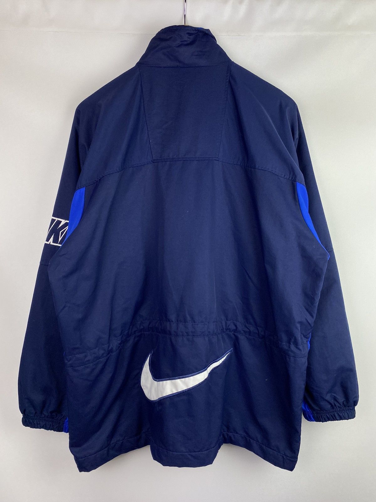 Nike Nike vintage Y2K big swoosh windbreaker jacket size M Size US M / EU 48-50 / 2 - 22 Thumbnail