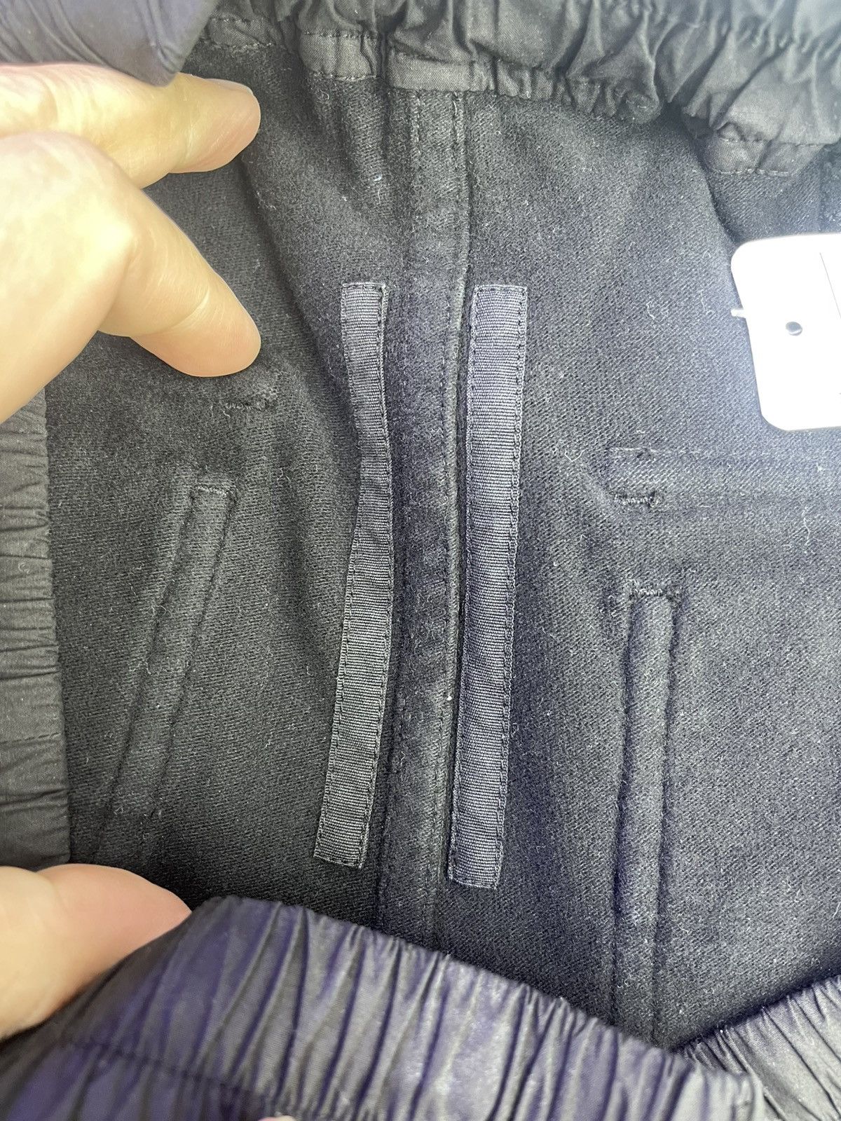 Rick Owens Rick Owens “Hollywood Creatch” Sweatpants (black) Size US 28 / EU 44 - 3 Thumbnail