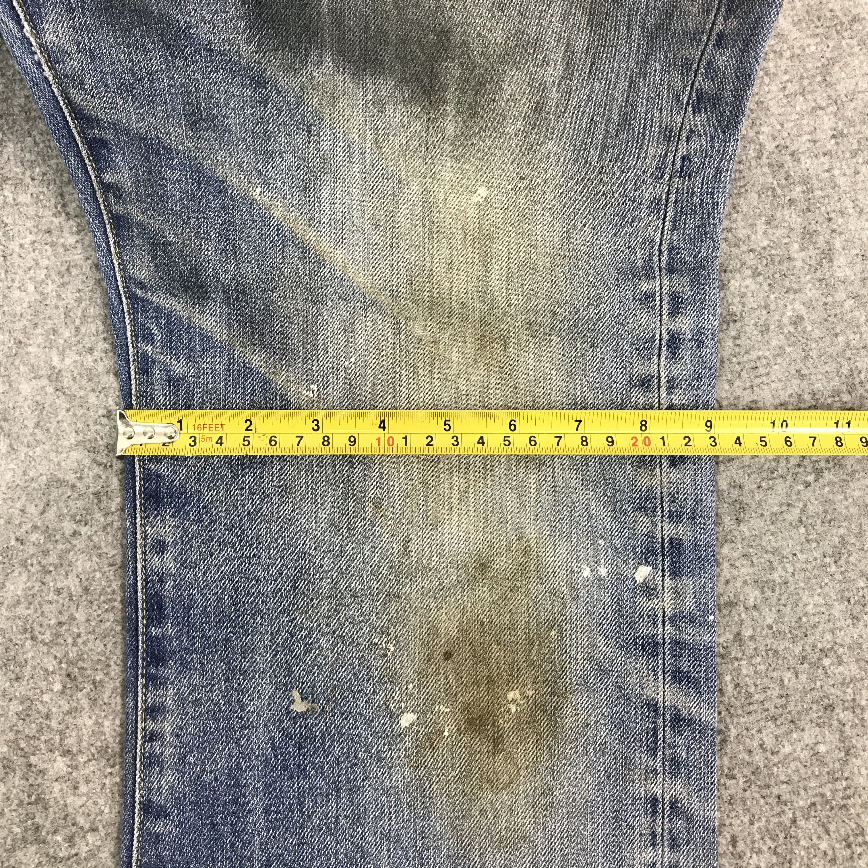Uniqlo uniqlo distressed japan black sprey style jeans pants Size US 32 / EU 48 - 11 Thumbnail