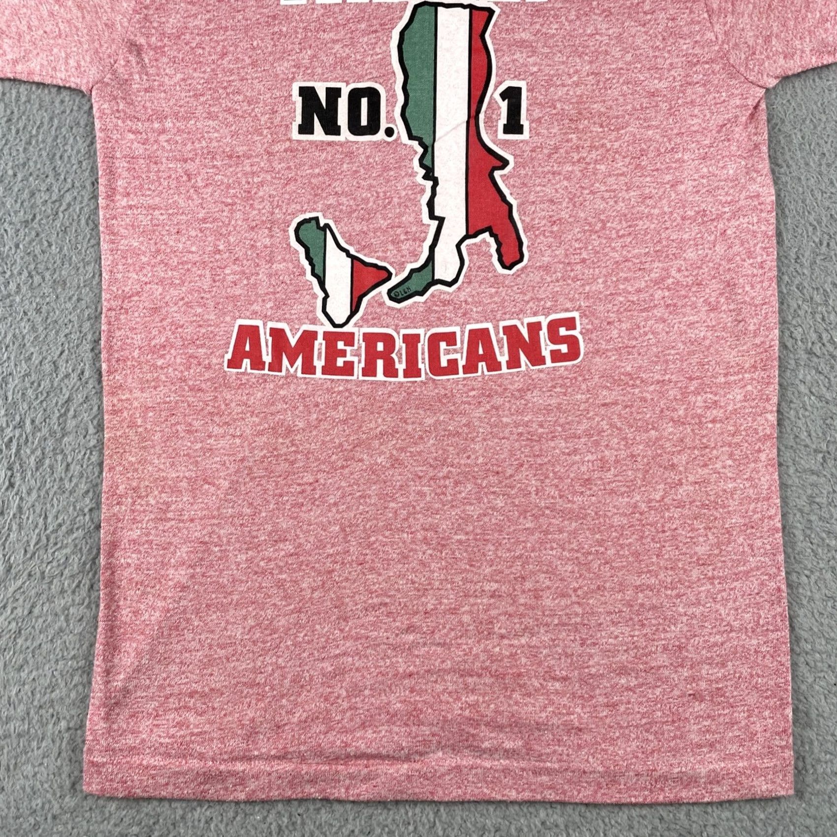 Vintage VINTAGE Italian American Ringer Shirt 80s Ultra Thin Comfort Sml Red Mens Size US S / EU 44-46 / 1 - 4 Thumbnail