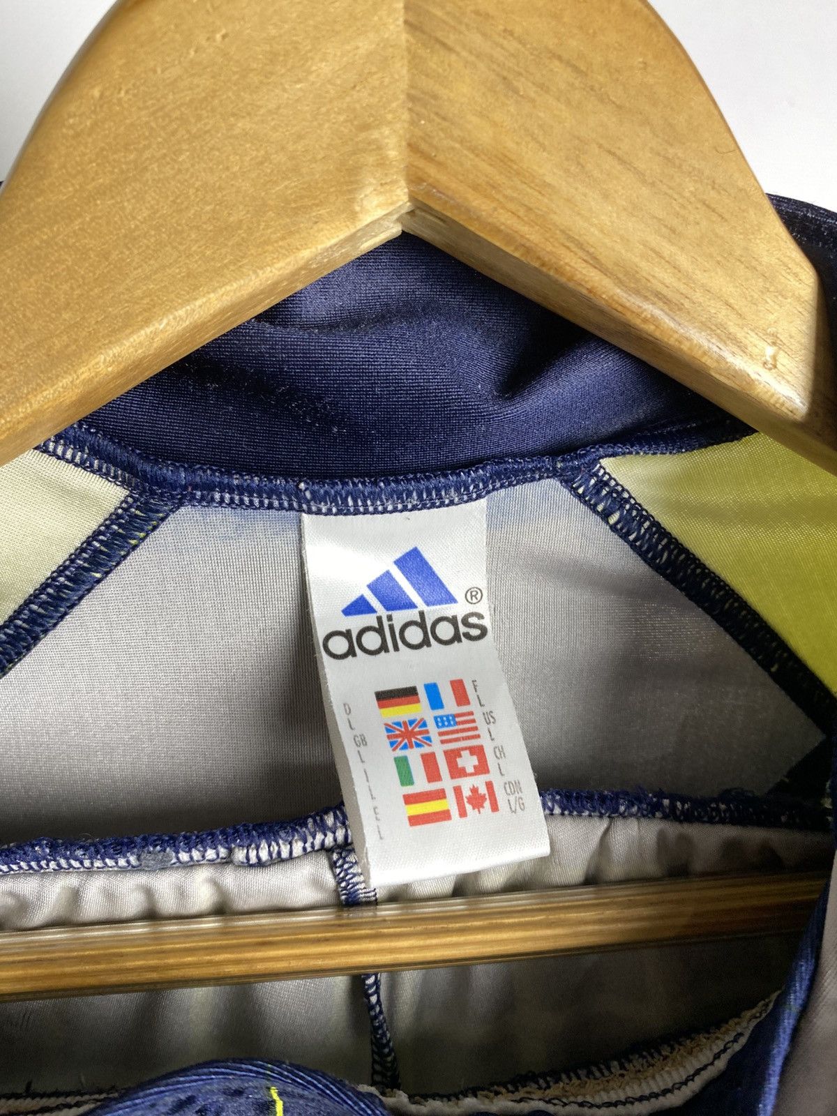 Adidas × Vintage Rare 90s Adidas Track Suit Jacket Pants Vintage Y2K Size US L / EU 52-54 / 3 - 5 Thumbnail