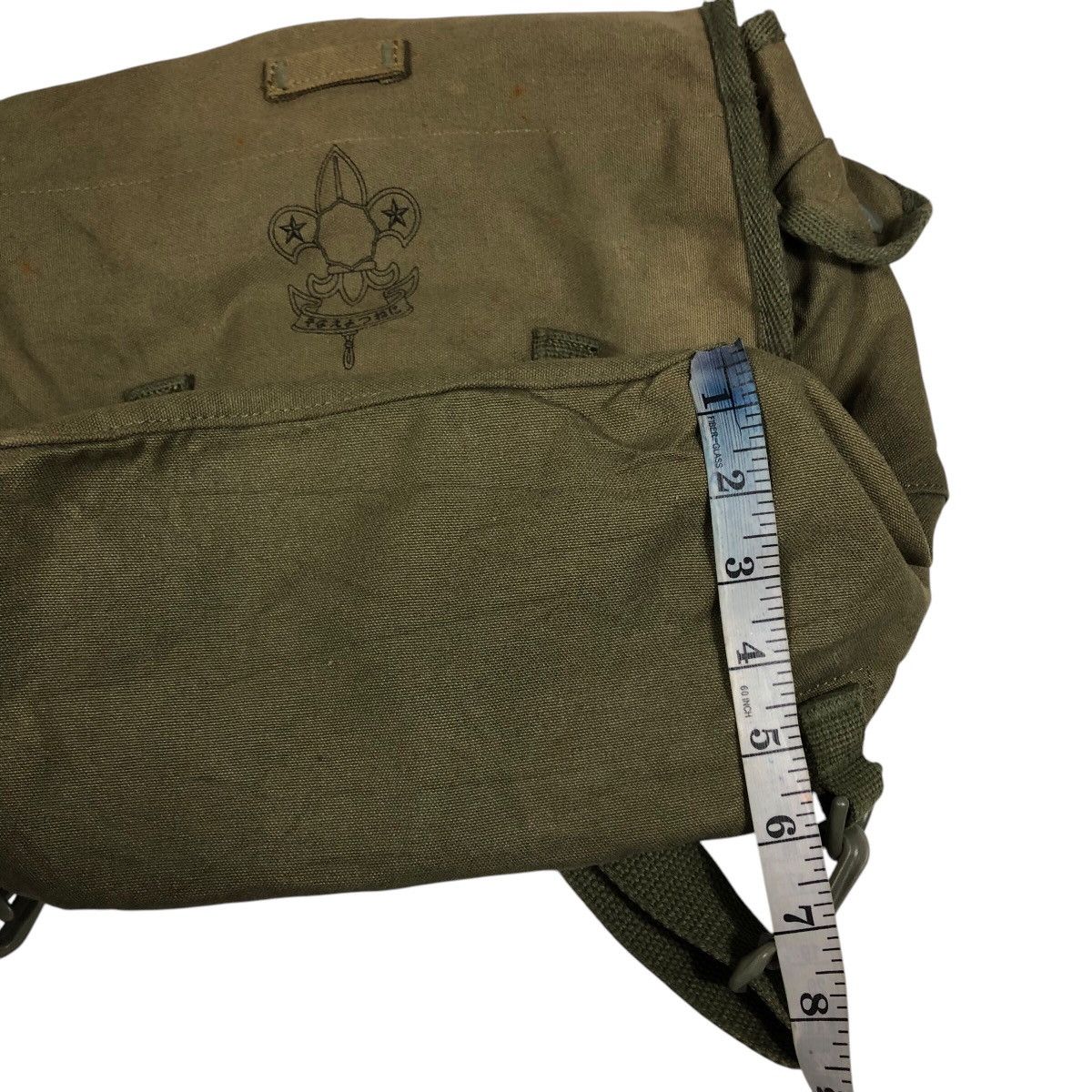 Vintage 📌Vintage Military Sling Bag Scouts Army Size ONE SIZE - 13 Thumbnail