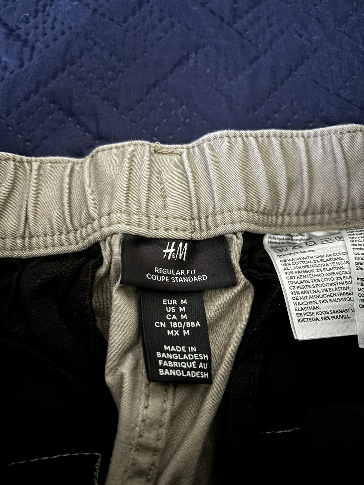 H&M H&M Stone Cargo Pants Size US 32 / EU 48 - 4 Thumbnail