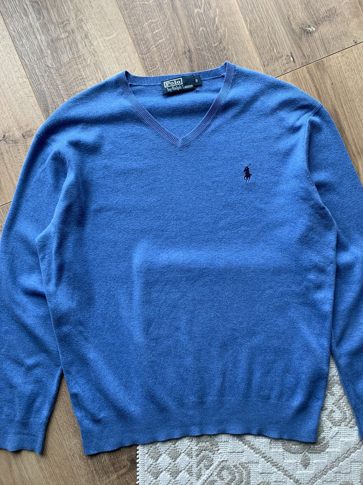 Vintage Polo Ralph Lauren V-neck sweater Size US S / EU 44-46 / 1 - 3 Thumbnail