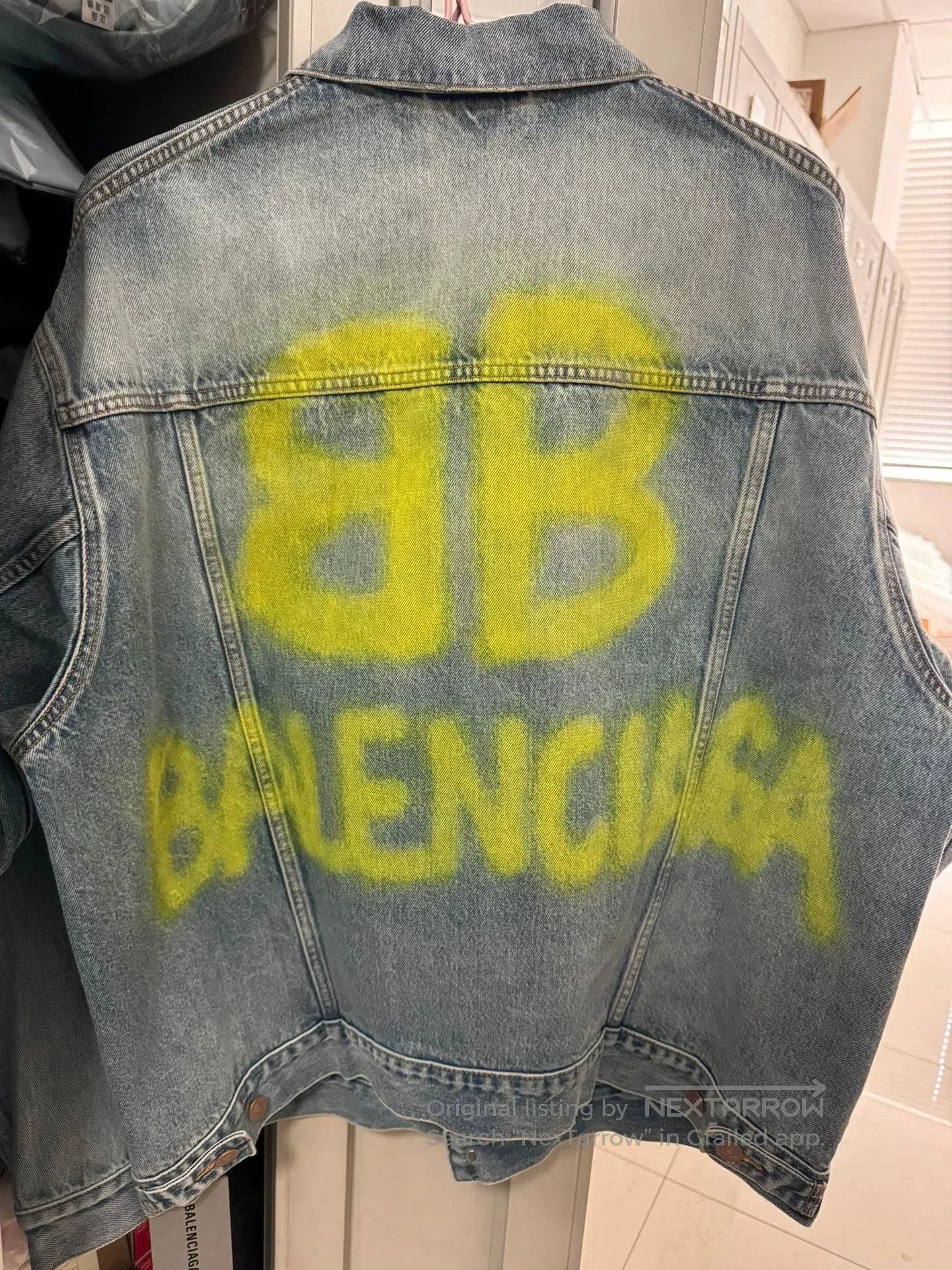 Balenciaga Balenciaga Double B Denim Jacket Size S. Size US S / EU 44-46 / 1 - 1 Thumbnail