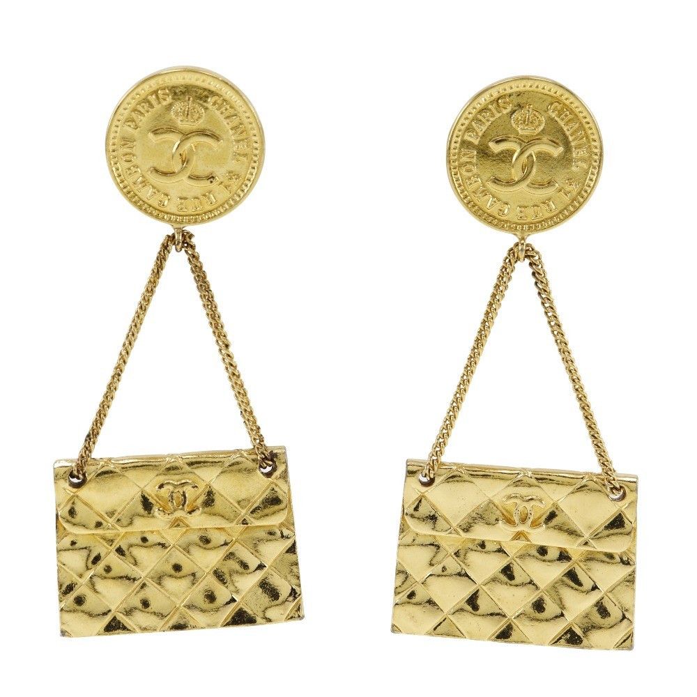 Chanel Chanel Vintage Medallion Flap Bag Brooch Metal Size ONE SIZE - 1 Thumbnail