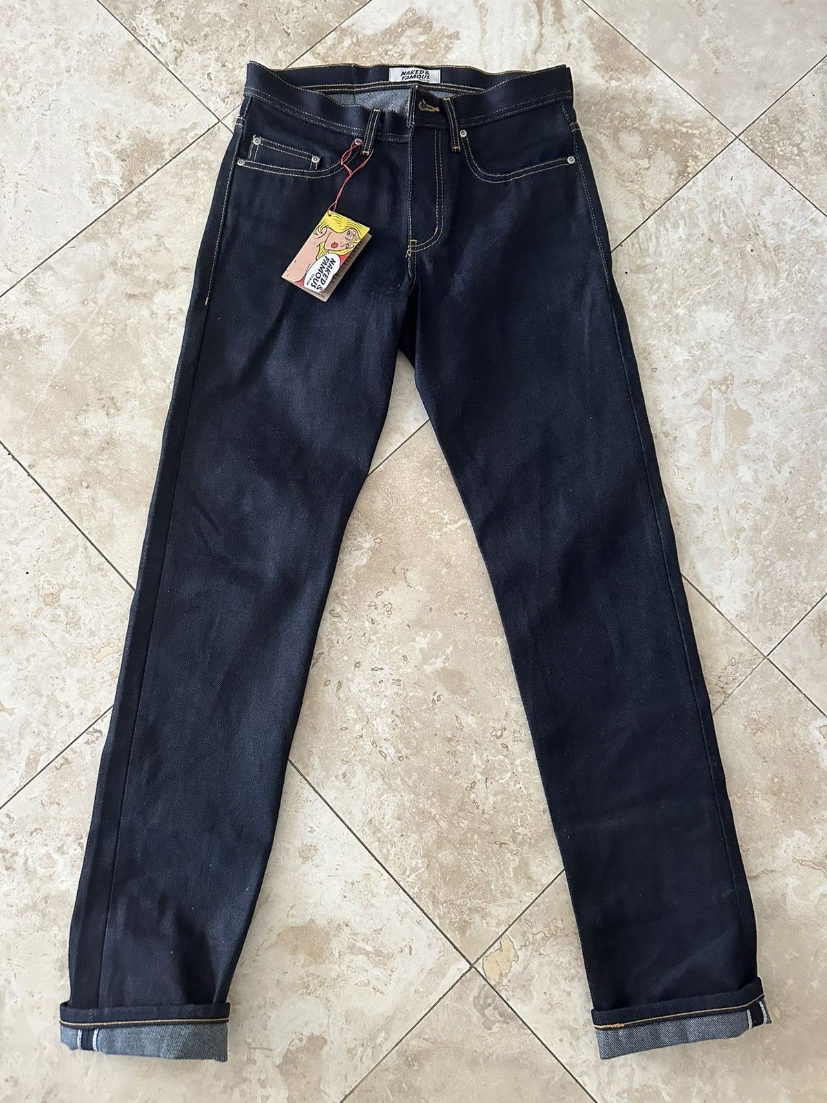 Naked & Famous Elephant Ten Heavyweight Selvedge Size US 30 / EU 46 - 1 Thumbnail
