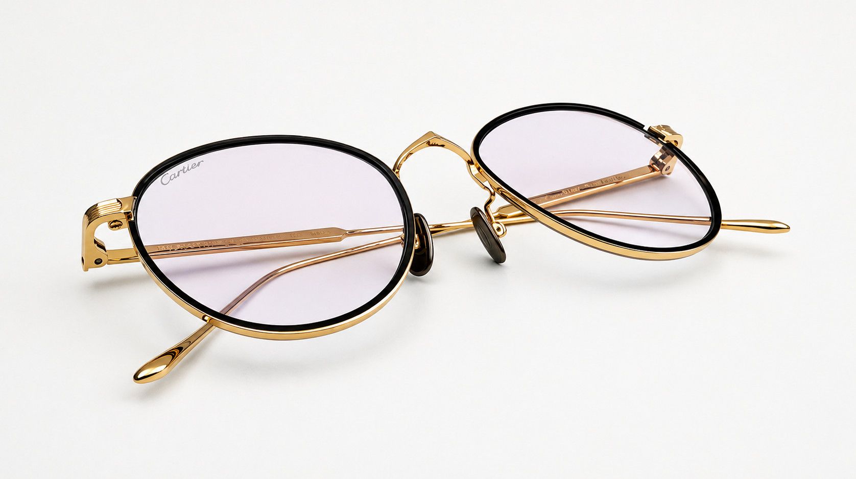 Cartier Authentic Luxury Cartier Gold Eyewear CT02500 Size ONE SIZE - 10 Thumbnail