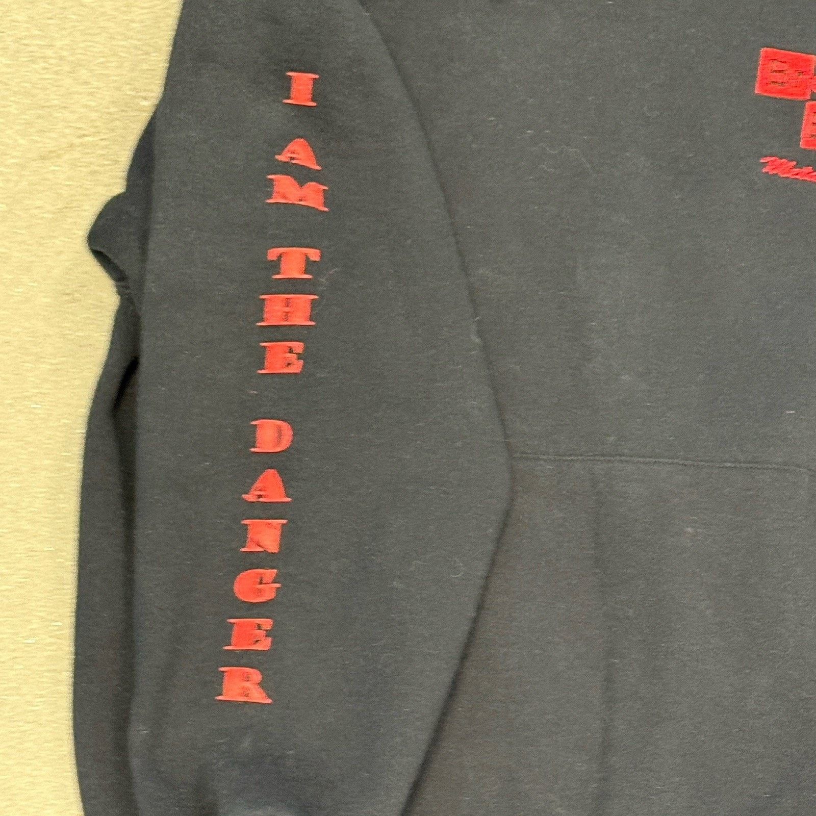 Vintage RARE Breaking Bad Crew Hoodie S4 “I Am The Danger” L Size US L / EU 52-54 / 3 - 4 Thumbnail