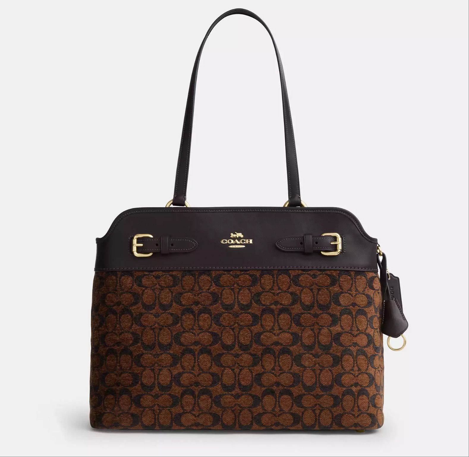 Coach Nwt Coach Easton Tote Bag In Signature Chenille CCZ08 Size ONE SIZE - 9 Thumbnail