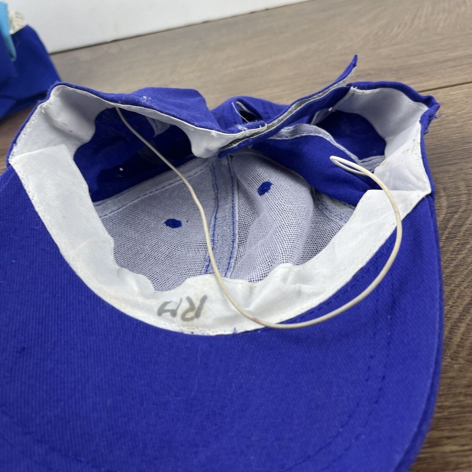 Other Blue Baseball Cap Blue Hat Adjustable Adult Size Hat Blue Ca Size ONE SIZE - 12 Thumbnail