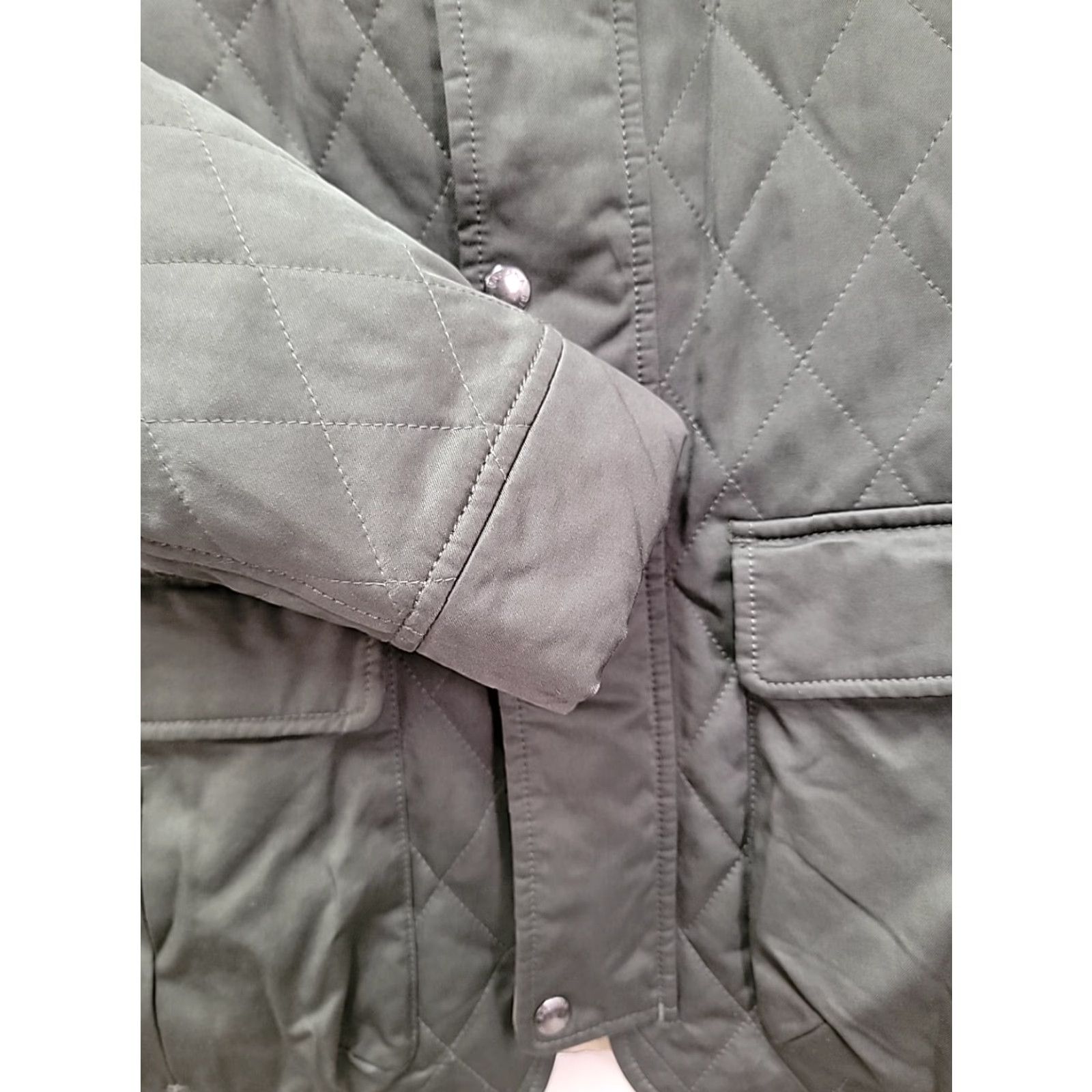 Banana Republic Banana Republic Mens Green Quilted Chore Jacket Zip Up Size S Size US S / EU 44-46 / 1 - 4 Thumbnail