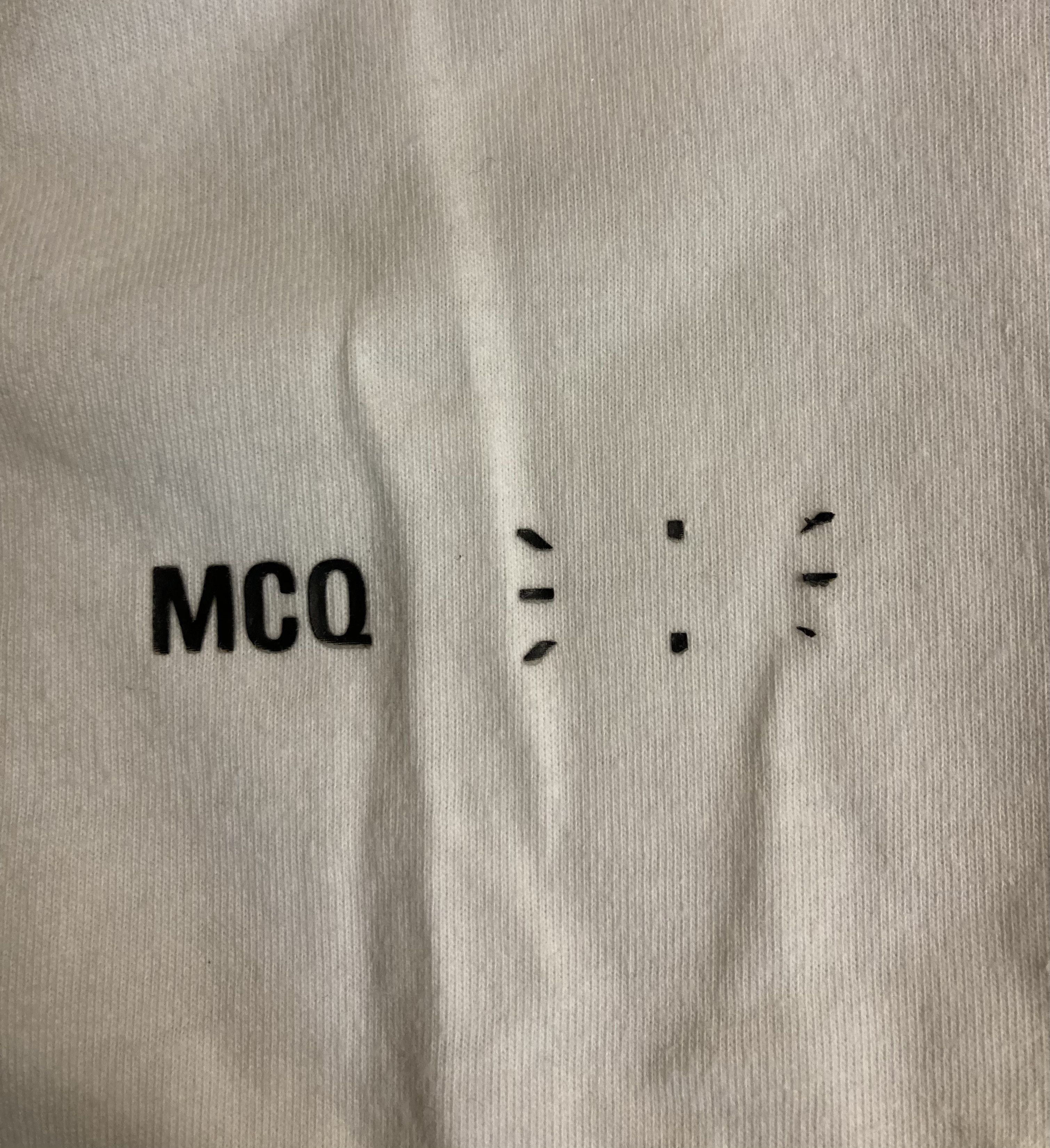 Alexander McQueen MCQ Alexander Mc Queen Icon Zero Logo Cotton Patch T-shirt Size US M / EU 48-50 / 2 - 4 Thumbnail