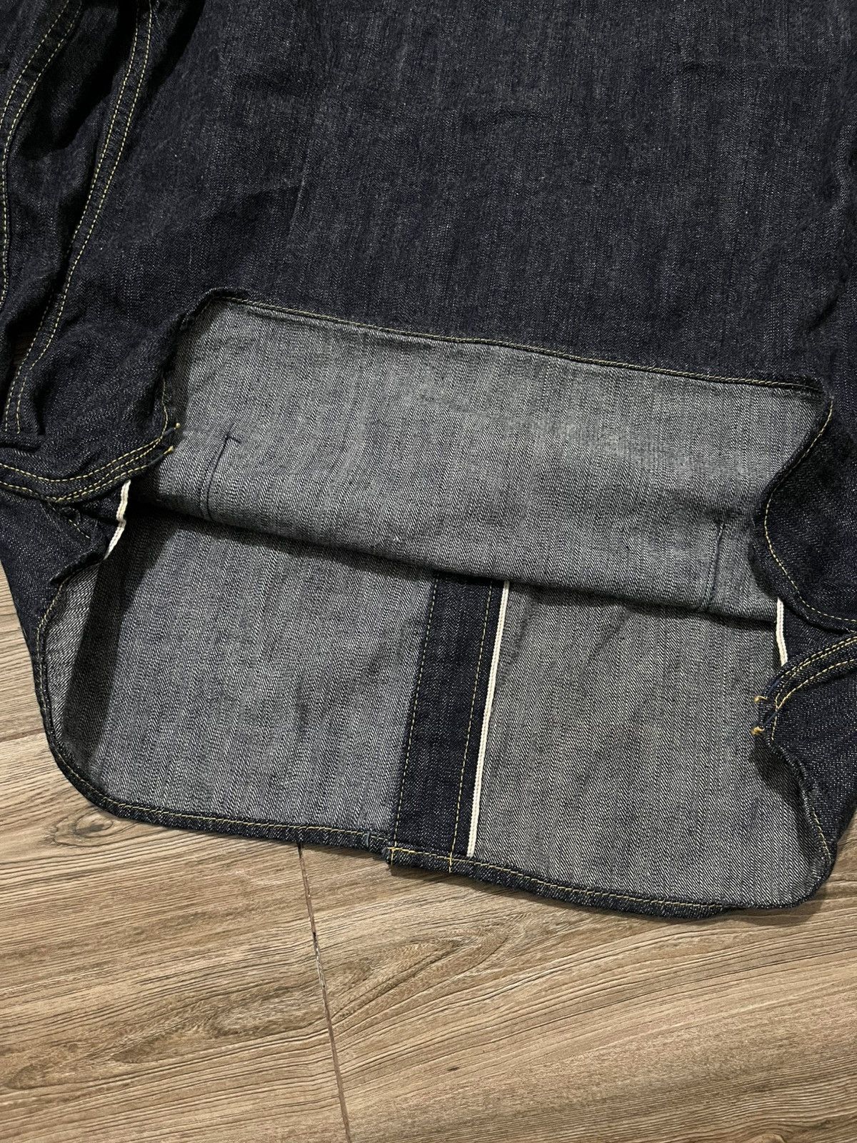 The Flat Head The Flat Head 10oz. Selvedge Indigo Western Button Down Size US M / EU 48-50 / 2 - 8 Thumbnail
