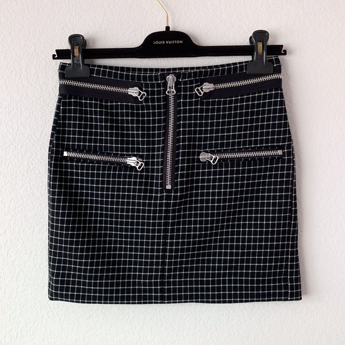 Isabel Marant Isabel Marant wool zipper mini skirt Size 26" / US 2 / IT 38 - 1 Thumbnail