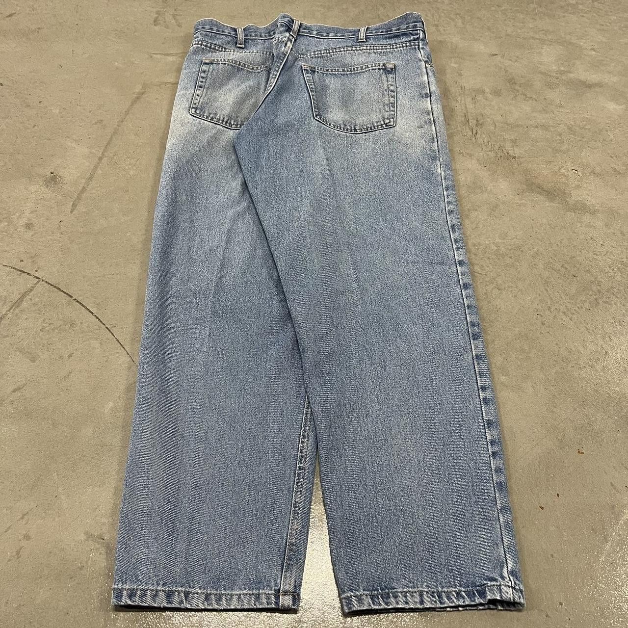 Vintage Vintage Y2K/2000s Faded Glory Light wash Essential Denim Jeans! Size US 36 / EU 52 - 6 Thumbnail