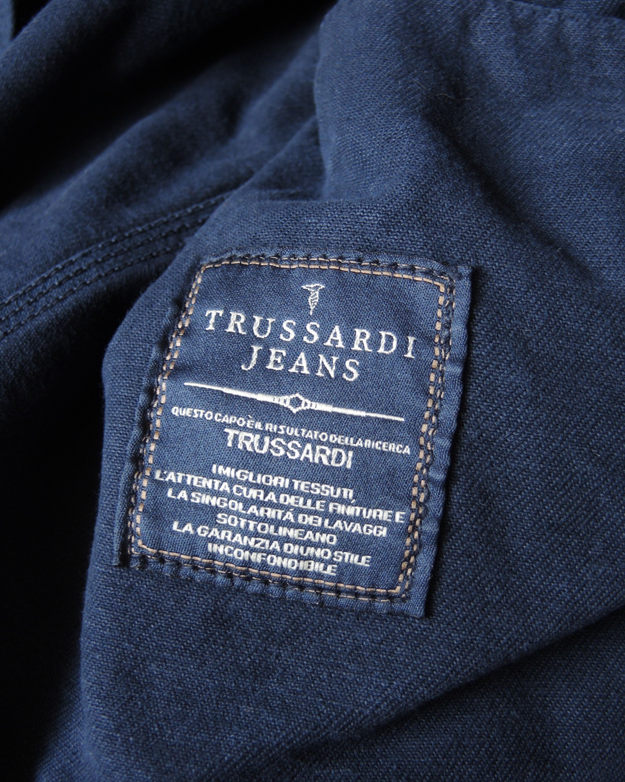 Trussardi Vintage Trussardi Denim Jacket Size US XL / EU 56 / 4 - 8 Thumbnail