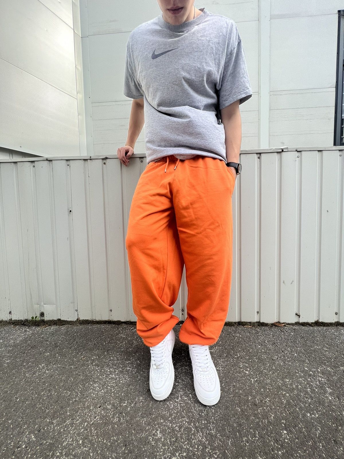 Calvin Klein × Heron Preston Heron Preston Calvin Klein Orange Pants Size US 30 / EU 46 - 8 Thumbnail