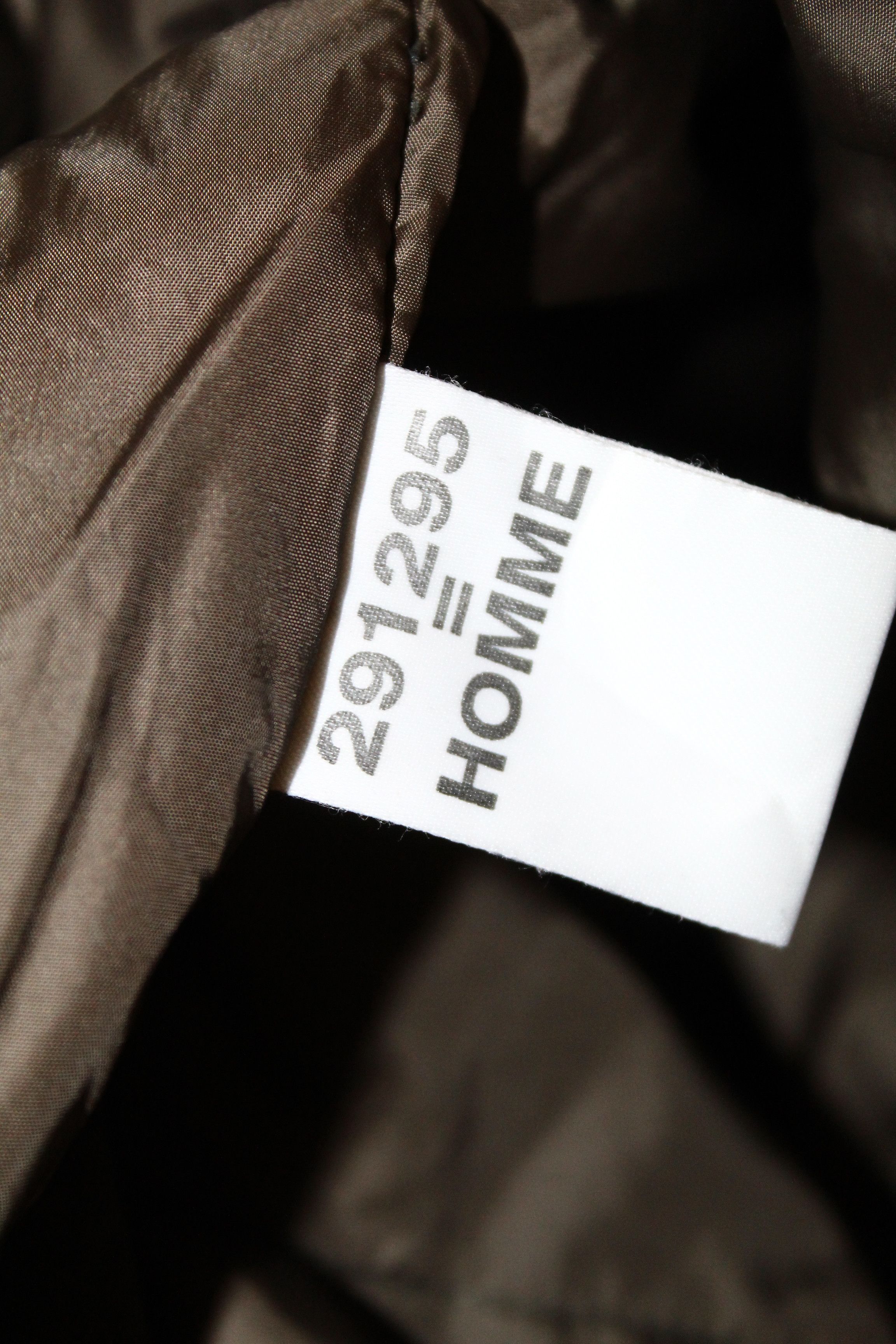 Japanese Brand 💥291295=Homme Insulated Nylon Anorak Pullover Jacket Size US S / EU 44-46 / 1 - 7 Thumbnail